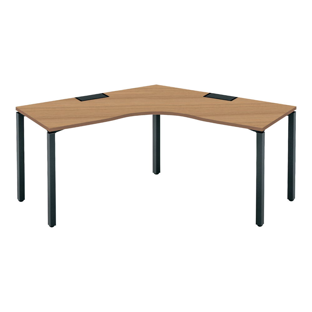 天板ラスティックミディアム／脚ブラック