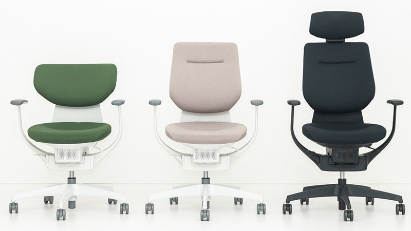 姿勢に応じた適切な背もたれの高さを選びましょう