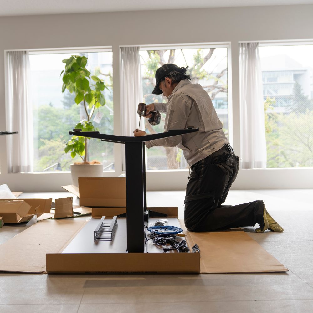 デスクの設置例3