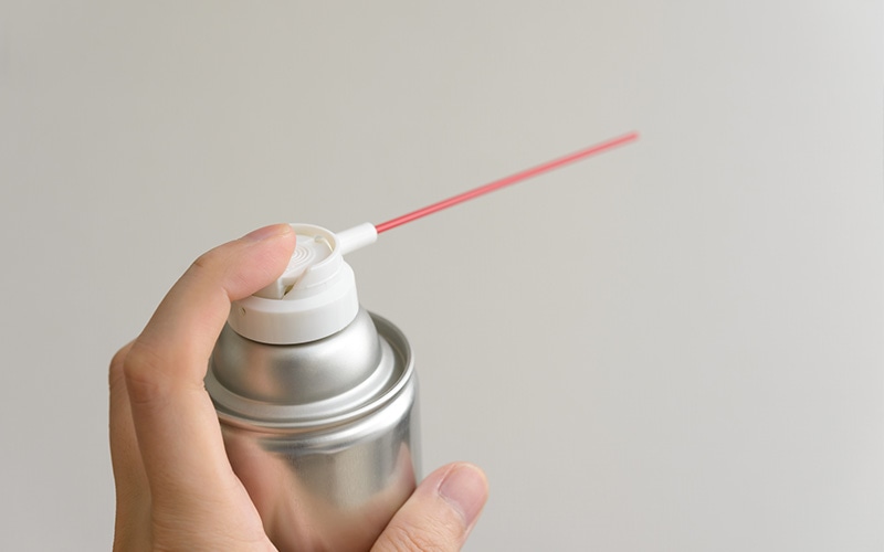 メッシュチェアが汚れた時の掃除方法