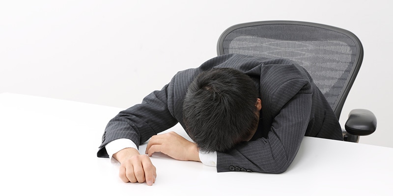 椅子に座っていても疲れてしまう原因