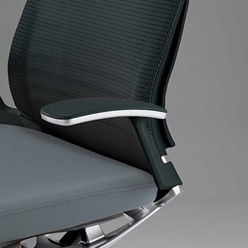 T字肘・ブラック