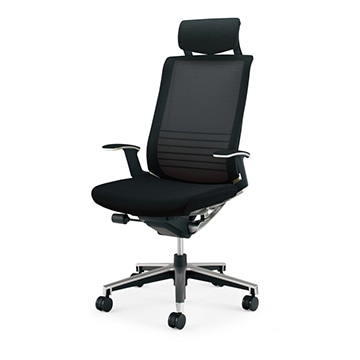 ヘッドレスト付き T字肘