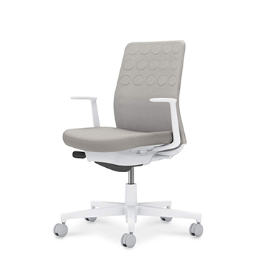 ハイバックタイプランバーサポート付き ※背もたれ右下にレバー有