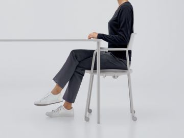 ビームレスで広い下肢空間