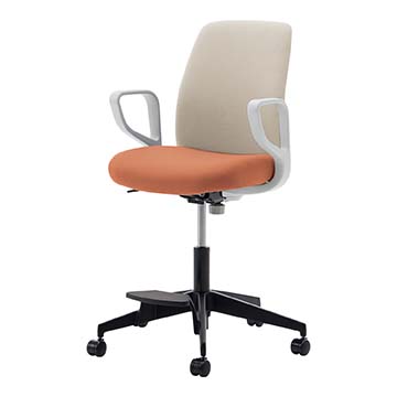 ホワイトブラウン×ペールテラコッタ（ブラック脚）