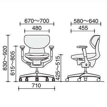 ラテラル/可動肘
