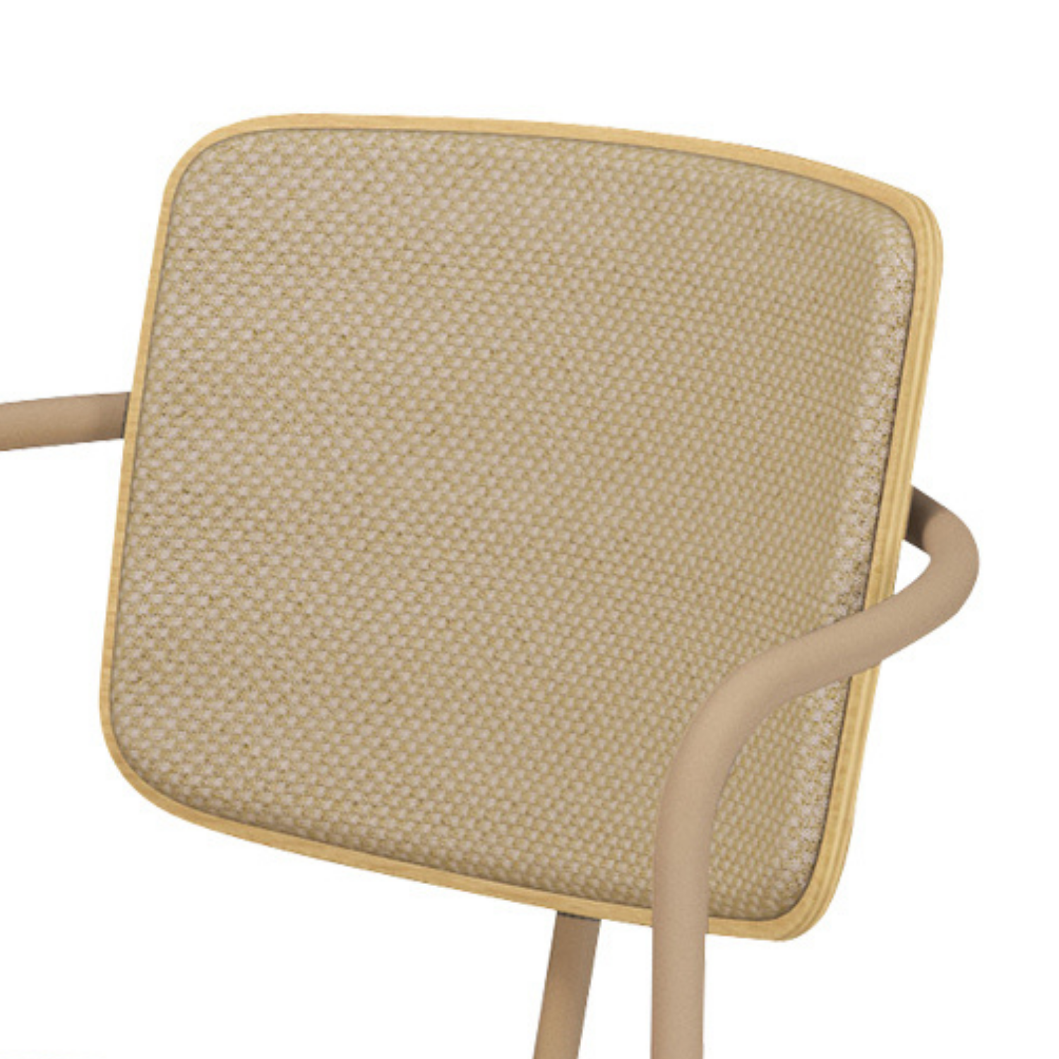 背クッション背面ナチュラル