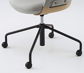 昇降脚(背座回転)